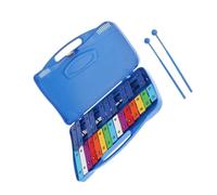 Glockenspiel professionale a 25 note perfettamente accordato per strumenti a percussione per principianti (Color : Blue)