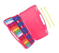 Glockenspiel professionale a 25 note perfettamente accordato per strumenti a percussione per principianti (Color : Pink)