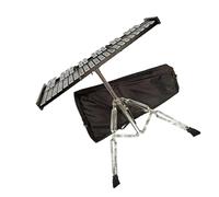 Glockenspiel professionale a 37 note con supporto regolabile, strumento a percussione con campana in legno e metallo Kit Glockenspiel Professionale