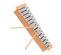 Glockenspiel Strumento a percussione portatile in alluminio con tavola armonica glockenspiel a 13 note con bastoncini di legno