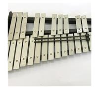 Glockenspiel Strumento a percussione xilofono glockenspiel con piastra in alluminio a 32 note, suono durevole e nitido