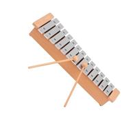 Glockenspiel Strumento a percussione xilofono portatile in alluminio con tavola armonica Glockenspiel a 13 note