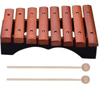 Glockenspiel, Strumento musicale xilofono 8 note Glockenspiel Lo xilofono include 2 mazze di legno for bambini