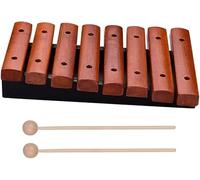Glockenspiel, Strumento musicale xilofono 8 note Glockenspiel Lo xilofono include 2 mazze di legno for bambini