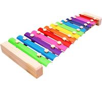 Glockenspiel, Xilofono 8 scale/13 scale Xilofono Xilofono in legno con 2 bacchette Strumento musicale a percussione