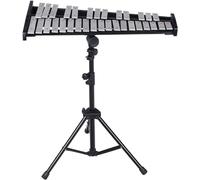 Glockenspiel, Xilofono Piastra in alluminio Xilofono Xilofono professionale a 32 toni Strumento a percussione Glockenspiel portatile