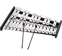 Glockenspiel, Xilofono pieghevole 25/30 note Glockenspiel Xilofono telaio in legno barre in alluminio strumento a percussione