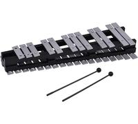 Glockenspiel, Xilofono pieghevole 30 note xilofono xilofono con struttura in legno strumento a percussione in alluminio