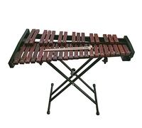Glockenspiel xilofono professionale a 37 tasti, kit campana xilofono strumento a percussione in legno per musicisti professionisti di gruppi di studenti scolastici con supporto regolabile