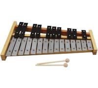 Glockenspiel, Xilofono Strumento a percussione con piastra in alluminio battuto a mano Xilofono con piastra in ferro a 25 toni