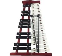 Glockenspiel, Xilofono Xilofono in alluminio Strumento a percussione xilofono glockenspiel a 25 toni