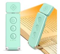 Glocusent Luce per Lettura Libri a Letto, Luce da Lettura a LED portatile con clip