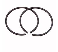 GLOFLY 2pcs lotto all'ingrosso anello pistone 37mm * 1,5 mm adatto for Kaaz. Adatto for Kawasaki TD33 TG33 Stihl Husqvarna Trimmer Brushcutter Blower Wafasew Fasce elastiche universali