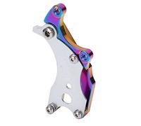 GLOGLOW Adattatore fisso per freni a disco bici da strada, parti di aggiornamento per biciclette per appassionati di equitazione (colorful)