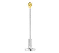GLOGLOW Asta di Allineamento per Mazze da, Ausilio Magnetico per L'Allenamento dello Swing con Robusto Acciaio Inossidabile Maggiore Precisione nella Direzione dello Swing e per Un (Gold)