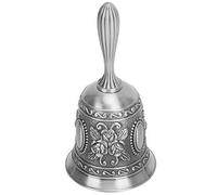 GLOGLOW Campanello da Bar Campanello da Pranzo in Lega di Zinco con Finitura Galvanica retrò per la Decorazione della Casa di Servizio di Classe