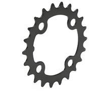 GLOGLOW Catena di Biciclette 22T in Acciaio al Carbonio con Design a Forma di Dente a Dente Singolo per Migliorare la Presa, Adatta per 8 9 velocità in Bicicletta in Montagna