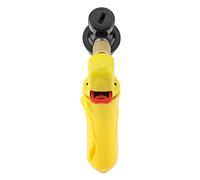 GLOGLOW Distributore Portatile di Birra per Birra Fatta in Casa, Iniettore di CO2 Portatile, Caricatore per Fusti, con Plastica Ad Alta Resistenza, per Fusti di Alla Spina Lontano (YELLOW)