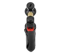 GLOGLOW Distributore Portatile di Birra per Birra Fatta in Casa, Iniettore di CO2 Portatile, Caricatore per Fusti, con Plastica Ad Alta Resistenza, per Fusti di Alla Spina Lontano (BLACK)