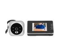 GLOGLOW Ferramenta e Serrature per Porte e Finestre Telecamera Spioncino con Display LCD da Pollici con Grandangolo da 120 Gradi e Visione Notturna, Bidirezionale, Rilevamento del