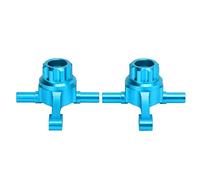 GLOGLOW Guscio dello sterzo in lega di alluminio di precisione per gli assi anteriori. Facile installazione per telecomando RC Car TT02 (blue)