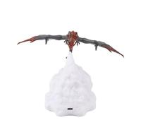 GLOGLOW Lampada da Notte a Forma di Drago Volante 3D a LED per Decorazioni per la Casa Regalo per Bambini con Luce Notturna Ricaricabile Tramite USB (Colore assortito)