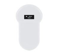 GLOGLOW Lettore di Microchip per Animali Domestici, Lettore di Codici a Barre con Ricarica USB, Display LCD Trasparente, ISO 11784 85 FDX B 134,2kHz, per Cani Gatti Pollame Zootecnia Gestione dei