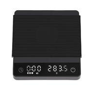 GLOGLOW Mini Bilancia da Digitale Ad Alta Precisione da 2000 G 0,1 G con Display LCD Retroilluminato e Timer Automatico per la Preparazione e la Cottura del caffè