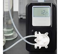 GLOGLOW Mini Pompa Peristaltica da 6 V, Plastica Tecnica, Direzione del Flusso Silenziosa e Regolabile, per Analisi di Acquari e Laboratori