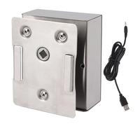 GLOGLOW Motore per Girarrosto, Lega di Alluminio, Motore per Spiedo per Barbecue a Coppia Elevata 12V, capacità di Carico di 70 kg per Grigliate all'aperto