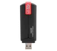 GLOGLOW NAN Ultra Ad Alta velocità 5400MBPS Wifi6E Tri Band Adattatore di Rete USB per PC per Laptop Desktop, Supporta 2,4 G 5g 6g, Compatibile per PC per Laptop Desktop, Supporta 2,4 G 5g 6g,