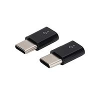 GLOGLOW Porta di Ricarica Adattatore da Micro USB a OTG di Tipo C per Dispositivi di Tipo C da Micro a Porta