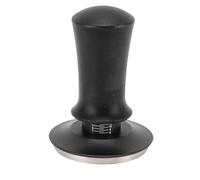 GLOGLOW Pressino per caffè da 58 Mm Martello per Pressa per Polvere di caffè in Acciaio Inossidabile 304 Pressino per Fondi di con Regolazione Automatica Dell'altezza per (BLACK)