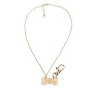 GLOGLOW Set di Collane per Animali Abbinate, Collana in Lega per Proprietari di Animali con Ciondolo a Forma di Osso di Cane, Perfetta per gli Amanti dei Cani Che Celebrano il Legame con gli