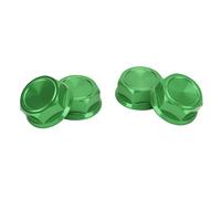 GLOGLOW Set di dadi esagonali durevoli in lega di alluminio con adattatore per dadi antipolvere, eccellente resistenza all'usura, accessori pratici per gli appassionati di auto RC,