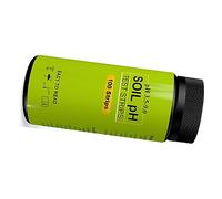 GLOGLOW Strisce Reattive per PH del Terreno da 100 Pezzi Strisce per Test PH Misuratore di per Carta con Alta Precisione Gamma 3,5-9 per Test del Terreno per Piante da Giardino Prato