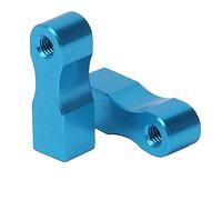 GLOGLOW Supporto per Servo RC, Parti di Aggiornamento per il Fissaggio dello Sterzo in Lega di Alluminio, Design Leggero, Ideale per gli Appassionati di Auto Telecomandate TT01