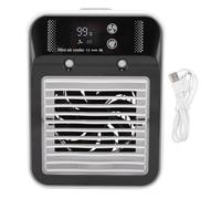 GLOGLOW Umidificatore Evaporativo per il Dispositivo di Raffreddamento Dell'aria, Mini Lightweig Silent Wedeig Air Condizionatori per Ufficio Camera da Letto