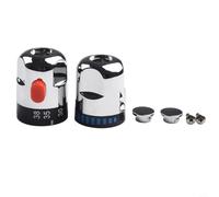 Glomc 1 coppia di rubinetti per doccia, termostatici e manopole di controllo dell'acqua per miscelatore per bagno e doccia, valvola di ricambio