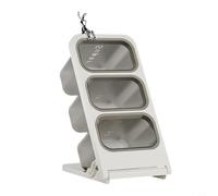 Glomc 1 organizer per capsule di caffè, contenitore per bustine di tè in stile giapponese, pieghevole in ABS per animali domestici, scaffale multistrato per caffè per cialde e snack, bancone della