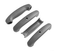 Glomc 2 maniglie di ricambio 80671 per griglie Weber a carbone e bollitore, ergonomiche, concave, in plastica con viti di montaggio, ideali per cucinare barbecue all'aperto (2 pezzi)
