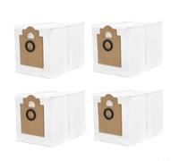 Glomc 4/10 sacchetti di ricambio per robot aspirapolvere Lefant M2 Pro/M2S Pro/M2 Plus Pro, 3,5 l, grande capacità antistrappo, contenimento della polvere (confezione da 4)