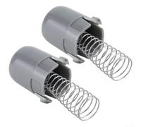 Glomc AGM73610701 Rondella di ricambio con magnete e supporto a molla per lavatrici LG e Kenmore a carico frontale per lavanderia (confezione da 2)