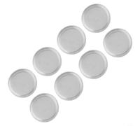 Glomc Capsule trasparenti rotonde per monete, 25 mm, 100 pezzi, set per monete in euro e conservazione commemorativa