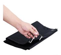 Glomc Cartella portadocumenti da appendere, da parete, con 3 ganci, per scuola, ufficio asa, documenti e posta, 10 tasche