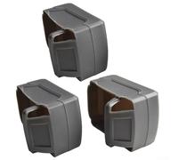 Glomc Confezione da 3 custodie protettive in silicone compatibili con batterie per utensili elettrici da 18 V, 3,0 Ah, 4,0 Ah, 5,0 Ah, custodia resistente agli urti per officina fai da te e progetti