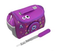 Glomc Custodia per Toniebox Starter Set, per lettore audio Toniebox 2, custodia per il trasporto, quattro colori disponibili: rosso, rosa, viola, grigio (viola)