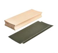 Glomc Luthier Blocco levigante per il livellamento dei tasti, superfici in legno verde a doppio raggio, per manutenzione e riparazione di tastiera di chitarra e basso (10 17)