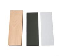 Glomc Luthier Blocco levigante per il livellamento dei tasti, superfici in legno verde a doppio raggio, per manutenzione e riparazione di tastiera di chitarra e basso (10 14)