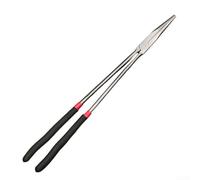 Glomc Pinze a becchi extra lunghi da 40,6 cm, in acciaio al carbonio, con punta dritta a 45° e 90°, resistenti, con manico antiscivolo per meccanica, artigianato e lavori di costruzione (45°)